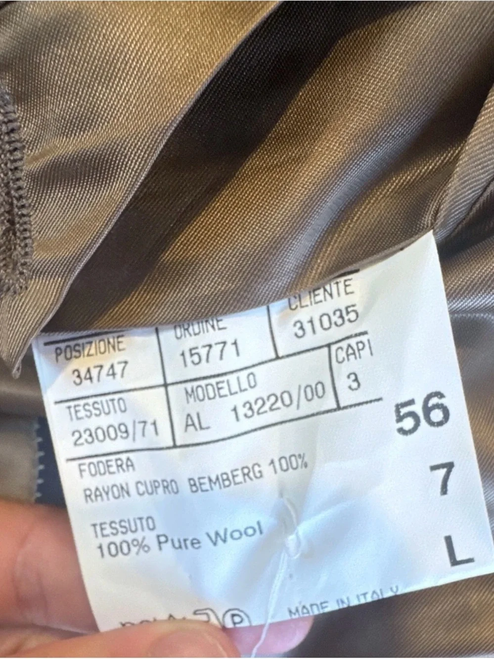 Canali Brown Tan Houndstooth Sport Coat
